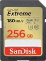 SanDisk Extreme SDXC UHS-I Speicherkarte 256 GB (V30, 180 MB/s Übertragung, 4K)