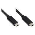 GOOD CONNECTIONS - Alcasa GC-M0115, 2 m, USB C, USB C, USB 3.2 Gen 1 (3.1 Gen 1), 5000 Mbit/s, Schwarz