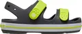 Crocs - Crocband Cruiser Sandal Toddler - Grey and Yellow Sandals