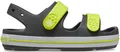 Crocs Unisex Kinder Crocband Cruiser Sandal T Sandalen, Slate Grey/Acidity, 19/20 EU