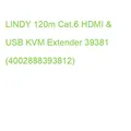 LINDY 120m Cat.6 HDMI & USB KVM Extender 39381 (4002888393812)