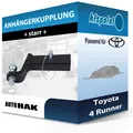 AUTO HAK Anhängekupplung starr passend für Toyota 4 Runner 08.2002-12.2009 AHK