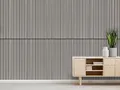 JANGAL Modular Wall Akustikpaneel, Echtholz Furnier Eiche (52x104 cm), Modulares Wandpaneel, mit recyceltem PET-Filz, zum Kleben oder Schrauben, Wandverkleidung, Wand Deko (Oulanka Oak Furnier)