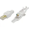TRU COMPONENTS 93014c935 RJ45-Stecker, werkzeuglos Stecker, gerade    Natur 1...