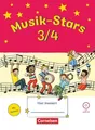 Musik-Stars - Grundwissen - 3./4. Schuljahr: Übungsheft mit Lösungen und Audio-C