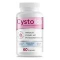 Cystolax – Pflanzliche Formel mit Maca, Kola-Nuss, Muira Puama, Guarana & Mineralstoffen | Mit Zink, Niacin & Taurin | 60 Kapseln Maxi-Pack