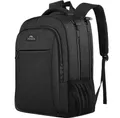 MATEIN Business Laptop Rucksack 15,6 Zoll Reise Laptoptasche mit USB Ladeanschluss Wasserabweisend Daypack Arbeit College Computer Herren Damen, Schwarz