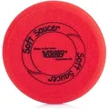 VOLLEY Schaumstoff Wurfscheibe ELE'Soft Saucer unbeschichtet, 25 cm, Rot