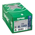 SPAX Schrauben T-STAR plus Seko WIROX Holzschraube 6,0 x 100 mm Teilgewinde