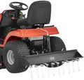 Vertikutierer Entmooser Rasenkamm 100 cm Rasentraktor Quad für Trolla-Aufnahme