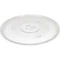 Mikrowellenteller 27 cm | Drehteller für Mikrowelle | Glasteller aus hitzebeständigem Glas Ø 270 mm | Ersatz Glasplatte für Mikrowellen | Kompa...