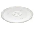 BAYLI Mikrowellenteller Mikrowellenteller 27 cm, Drehteller für Mikrowelle, Glasteller aus