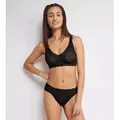 sloggi Bügelloser BH ZERO Feel Bliss herausnehmbare atmungsaktive Pads, fester Halt, verstellbare Träger schwarz M