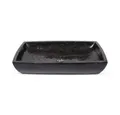 wohnfreuden Aufsatzwaschbecken Andesit Waschbecken MARA 70 cm schwarz (Kein Set), 53_40027