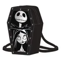 The Nightmare Before Christmas Fashion – Kunstleder-Rucksack Jack Coffin-förmige