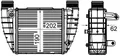 MAHLE Ladeluftkühler für AUDI A4 B7