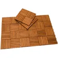 Casaria 33x Holzfliese Quattro Mosaik Akazie 30x30cm