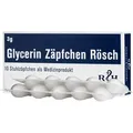 Glycerin Zäpfchen Rösch 3G gegen Verstopfung 10 ST