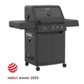 Rösle Allflame Peer 3 Gasgril, HEATSPIRE,CRISPZONE , 450 Grad Grill BBQ Vario+