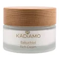 KADIAMO Bakuchiol Rich Cream 50 ml | natürliches Vitamin A | Anti-Aging | Anti-Falten | Tag- und Nacht Pflegecreme | reichhaltige Geschtscreme | Panthenol und Allantoin | beruhigende Pflegecreme
