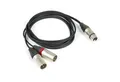 MUSIC STORE Adapter, MTP 2.0 F5-MM1-2k Ad.-Kabel XLRf 5-pol / 2x XLRm 3-pol, 2m - Y