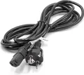 vhbw Netzkabel Schutzkontaktstecker für Kaltgeräte z.B. PC Monitor Computer Drucker - C13 Buchse, 3 m