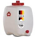 GRAF Universal-Fass 100 Liter oval aus lebensmittelechten PE - Lager- & Gärfass