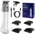 Scttomon Haarschneider SK-113, 0-Spalt für individuelles Design, Wasserdicht weiß