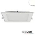 ISOLED Downlight 15W eckig ultraflach blendungsreduziert weiß neutralweiß dimmbar CRI90 EEK E [A-G] Fiai IsoLED 115467