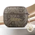 Guess, Schutzhülle für Pods 3 mit Charm, elegantes Design, Braun