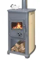 EEK A+ Kaminofen Bella creme mit Herdplatte - 5,4kW