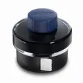 LAMY T52 Tinte blue-black 50ml - Tintenglas mit Tintensammelbecken - Standfuß aus Kunststoff mit Löschpapierrrolle