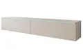 MINIO go for it - TV Schrank Donna, Breite 180 cm, Lowboard, Stehend oder Hängend, Fernsehschrank für das Wohnzimmer, Laminierte Spannplatte, Farbe: Cashmere Beige
