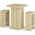 vidaXL 3-tlg Gartenbar-Set Kiefernholz Imprägniert Modell 1