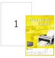 2-40x TOP STICK Universal-Etiketten, 210 x 297 mm, weiß, 100 Blatt