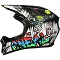 Oneal Backflip Rancid Downhill Helm, schwarz-weiss, Größe M für Männer