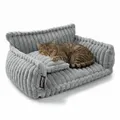 Hundesofa / Katzensofa 'Chaffar' - Lichtgrau - M (80cm)