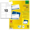 SIGEL 100 Visitenkarten LP850 satiniert weiß 225 g/qm
