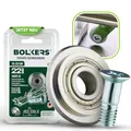 BOLKERS® ProCut Serie - Ersatz-Schneidrad 22×6×6mm Wolframcarbid Schneidrad mit Radstange - Ersatzrad für Fliesenschneider - Zum Schneiden von Fliesen, Glas, Kachel