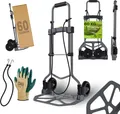 TroniTechnik® Sackkarre SK-02 Handkarre klappbar, Transportkarre bis 60kg, Klappwagen aus Metall - Transportwagen
