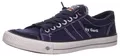 Dockers Schnürhalbschuhe bequem in blau, Gr. 43