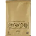 Mail Lite Luftpolster-Luftpolster-Versandtaschen J/6 Gold Ohne Fenster 300 (B) x 440 (H) mm Abziehstreifen 79 g/m2 10 Stück