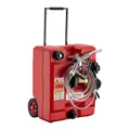 Wiltec mobile Tankanlage 48 l mit 12 V Pumpe, Kraftstoffbehälter für Diesel und Benzin