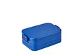 Mepal - Lunchbox Take a Break Midi - Brotdose To Go - Für 2 Sandwiches oder 4 Brotscheiben - Meal Prep Box - Essensbox mit Unterteilung - Spülmaschinenfest - 900 ml - Vivid Blue