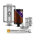 Alb Filter Wasserfilter Active Plus Trinkwasserfilter, reduziert Schadstoffe, gegen Bakterien, Kalkreduktion, Made in Germany