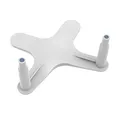 Wundermix - WunderSlider® X Gleiter für Thermomix (TM6, TM5) • Gleitbrett-Alternative für Thermomix • Mit Magnet-Befestigung • Unsichtbare Slider wie Rollbrett (Weiß)