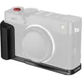 SmallRig 5448 L-förmige Montageplatte mit Silikongriff für Fujifilm X-E5, schwarz