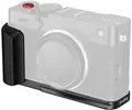 SMALLRIG 5448 L-förmige Montageplatte m. Silikongriff für Fujifilm X-E5 schwarz