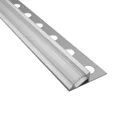 tktrading24 T77 LED Alu Premium Fliesenprofil 10mm silber 20° - 1m klar