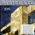 System LED Lichternetz 192'er 3x3m cool light Kabel weiss 466-18-33